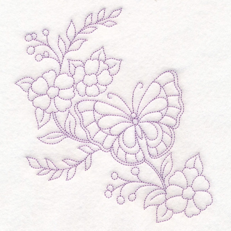Spring Things Flowers – Butterfly 4 (Vintage)
