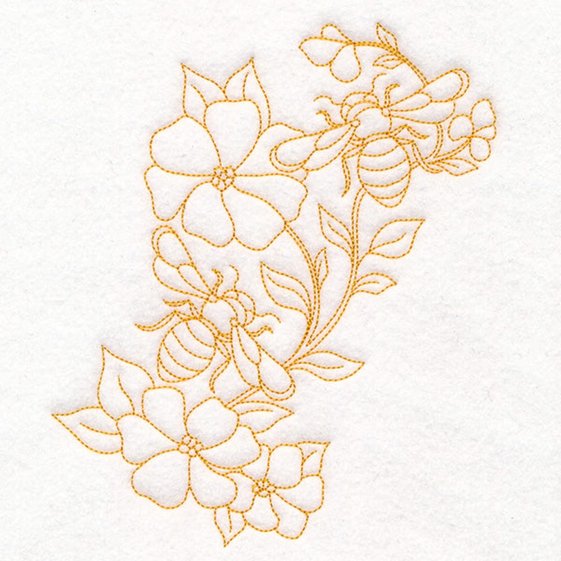 Spring Things Flowers – Honeybee (Vintage)