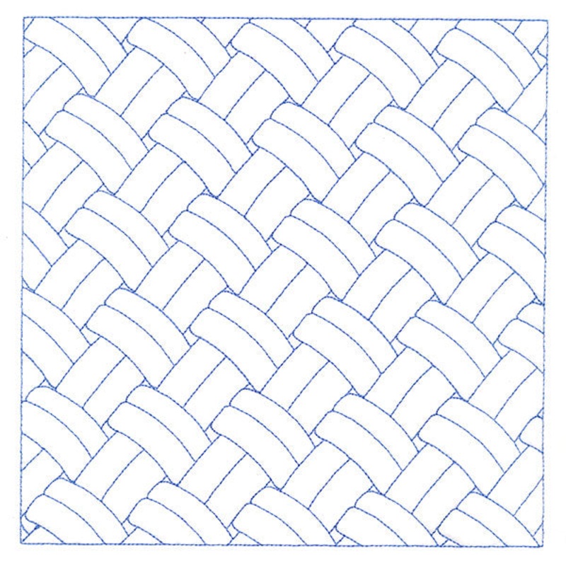 Classic Weaving Square (Double Run)