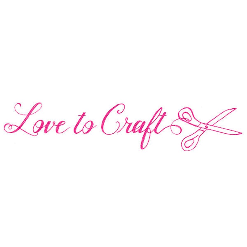 Crafty Calligraphy – Love to Craft
