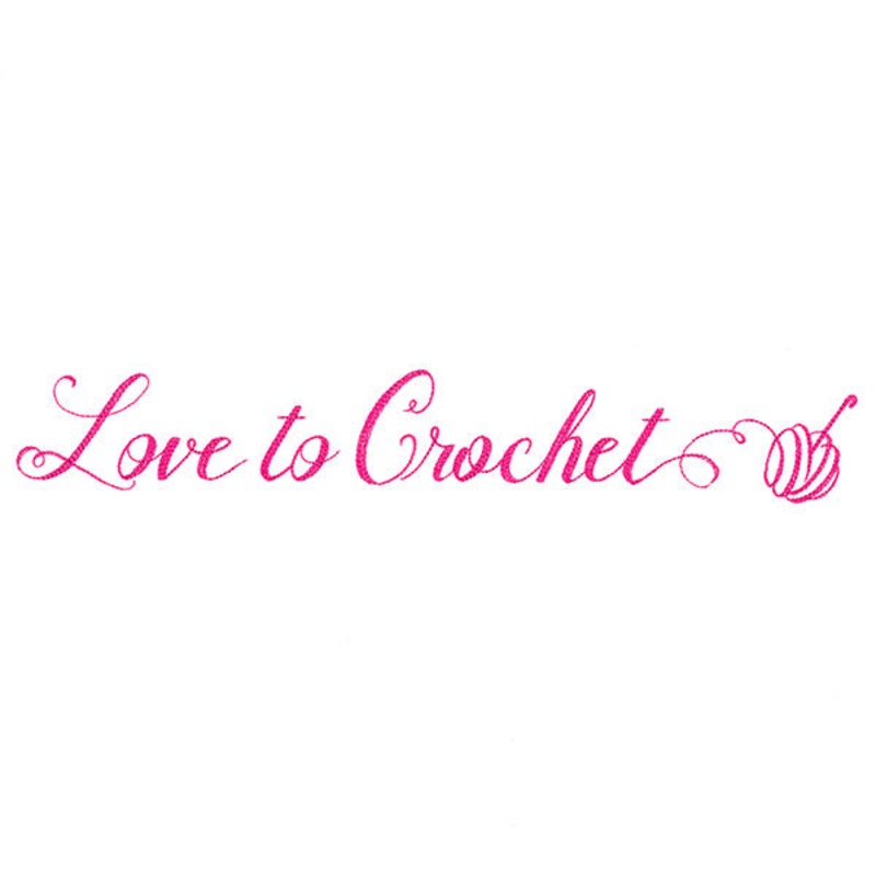 Crafty Calligraphy – Love to Crochet