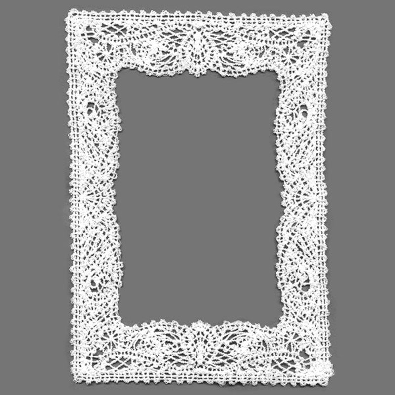 Delicate Photo Frame (Battenburg Lace)