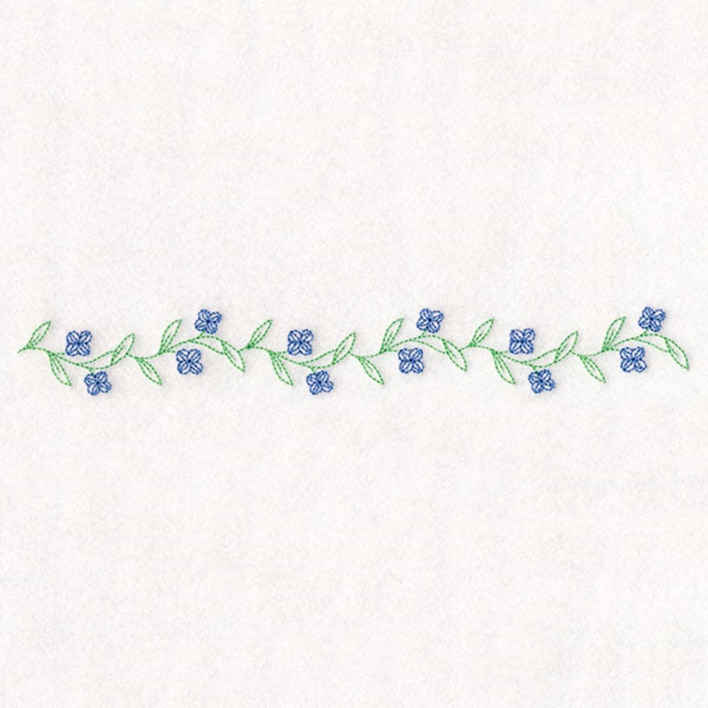 Delicate Spring Border – Morning Glories