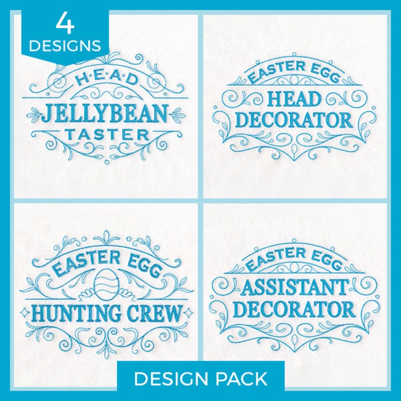 Easter Crew Signs Design Pack|9.67″ x 6.85″ / 245.65mm x 174.09mm|8.28″ x 5.87″ / 210.28mm x 149.05mm|7.53″ x 5.33″ / 191.18mm x 135.51mm|6.84″ x 4.85″ / 173.8mm x 123.19mm|All Sizes