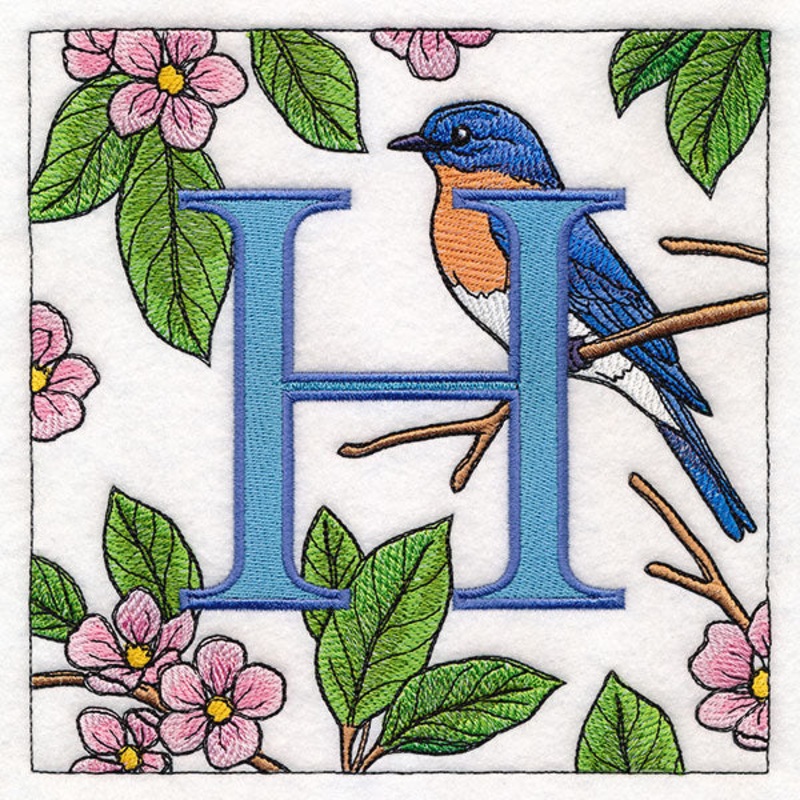 Spring Into Home Bird Squares – H