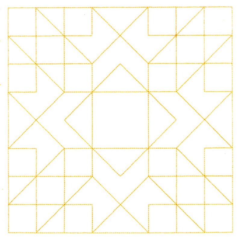 Traditional Quilting II – Arrow Crown (Double Run)