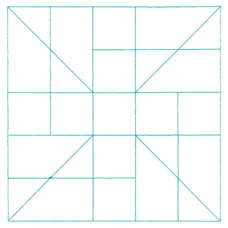 Traditional Quilting II – Crazy House (Double Run)