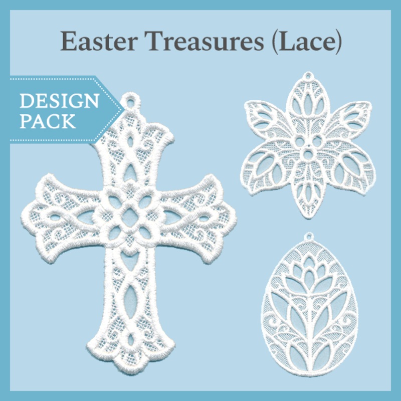A Easter Treasures (Lace) Design Pack