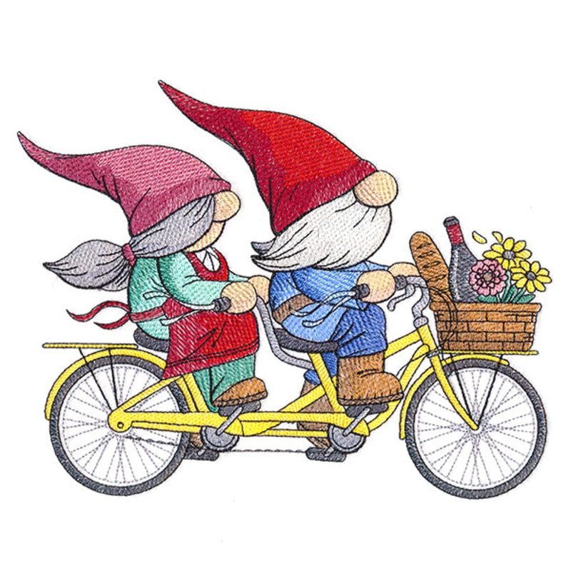 Biking Adventure Gnomes|6.86″ x 8.76″ / 174.24mm x 222.5mm|5.86″ x 7.48″ / 148.73mm x 189.97mm|4.86″ x 6.2″ / 123.34mm x 157.56mm|All Sizes
