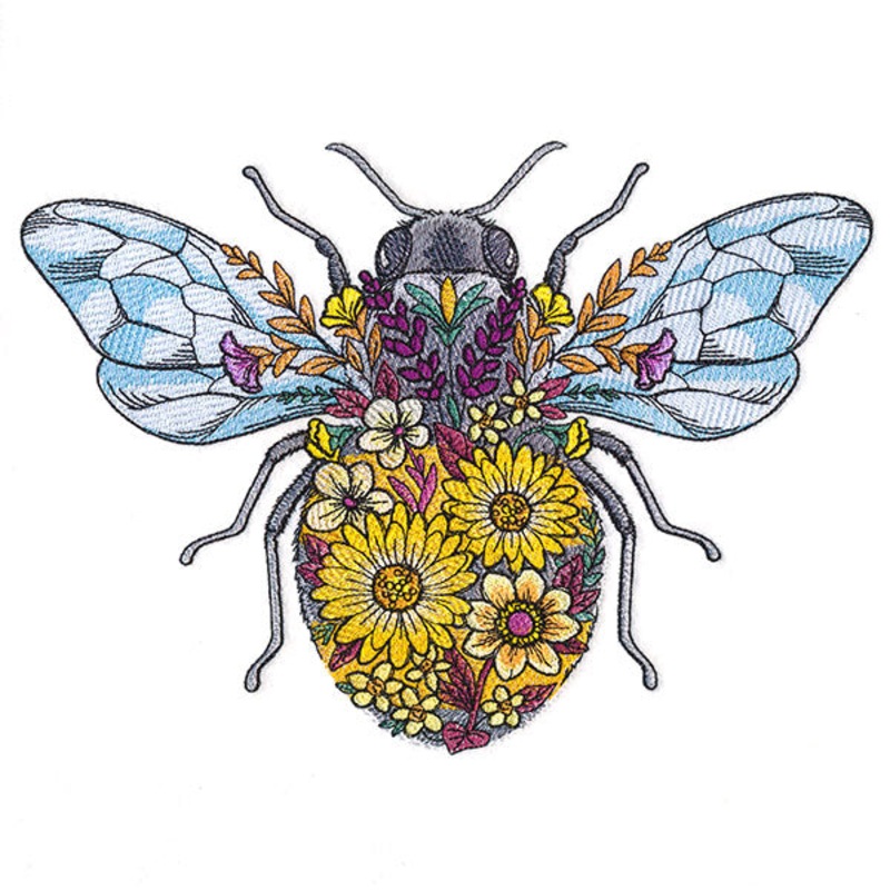 Buzzing Bee in Flowers|6.85″ x 9.49″ / 173.99mm x 241.05mm|5.63″ x 7.8″ / 143.08mm x 198.04mm|4.85″ x 6.72″ / 123.28mm x 170.65mm|All Sizes