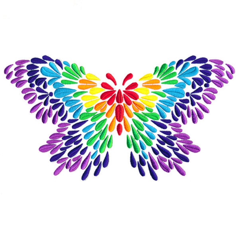Color Splash Butterfly|6.02″ x 11.01″ / 152.91mm x 279.65mm|5.15″ x 9.4″ / 130.68mm x 238.84mm|4.27″ x 7.81″ / 108.58mm x 198.42mm|3.75″ x 6.85″ / 95.19mm x 173.92mm|2.13″ x 3.9″ / 54.18mm x 99.04mm|All Sizes