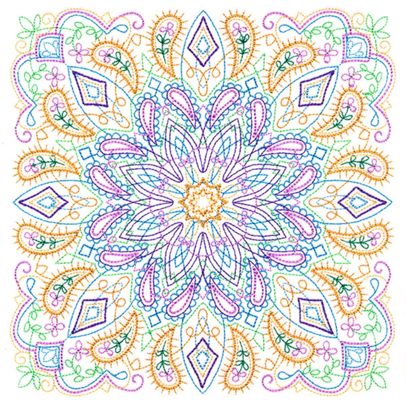 Floral Kaleidoscope 1|7.8″ x 7.8″ / 198.06mm x 198.06mm|6.9″ x 6.9″ / 175.21mm x 175.21mm|5.9″ x 5.9″ / 149.78mm x 149.78mm|4.9″ x 4.9″ / 124.38mm x 124.38mm|All Sizes