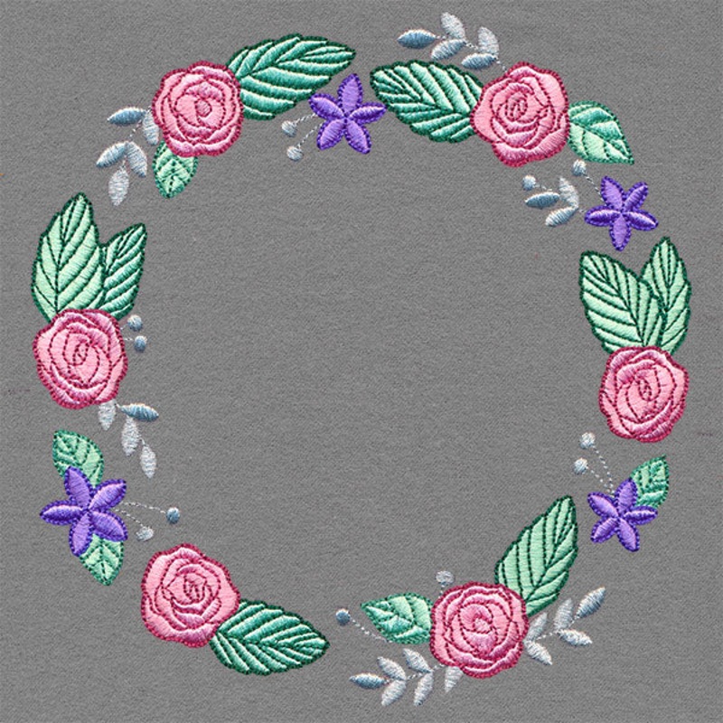 Spring Blooms Wreath|7.77″ x 7.4″ / 197.36mm x 187.96mm|7″ x 6.67″ / 177.85mm x 169.44mm|6.14″ x 5.85″ / 156.01mm x 148.68mm|5.09″ x 4.85″ / 129.22mm x 123.26mm|3.88″ x 3.7″ / 98.48mm x 93.95mm|All Sizes