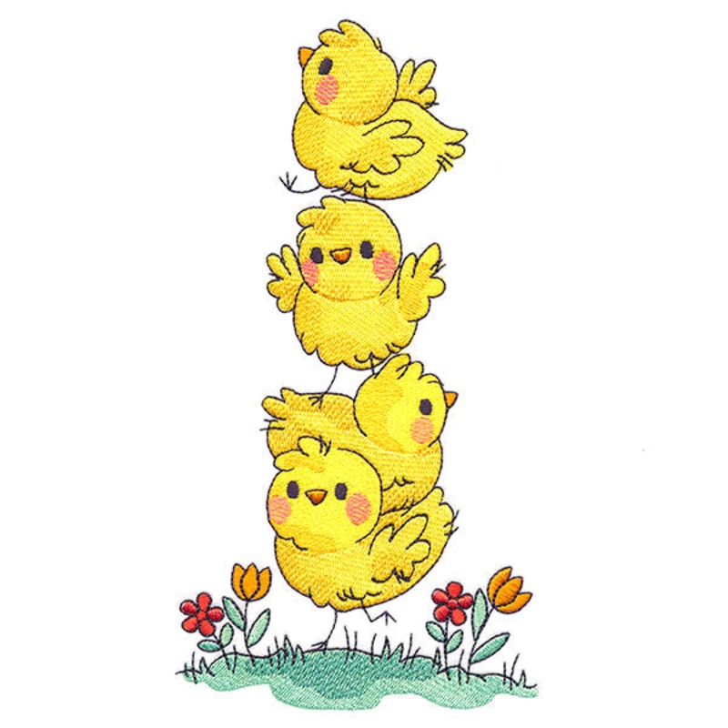 Spring Chicks Stack|8.92″ x 4.7″ / 226.57mm x 119.38mm|7.82″ x 4.12″ / 198.54mm x 104.56mm|6.86″ x 3.61″ / 174.35mm x 91.81mm|All Sizes
