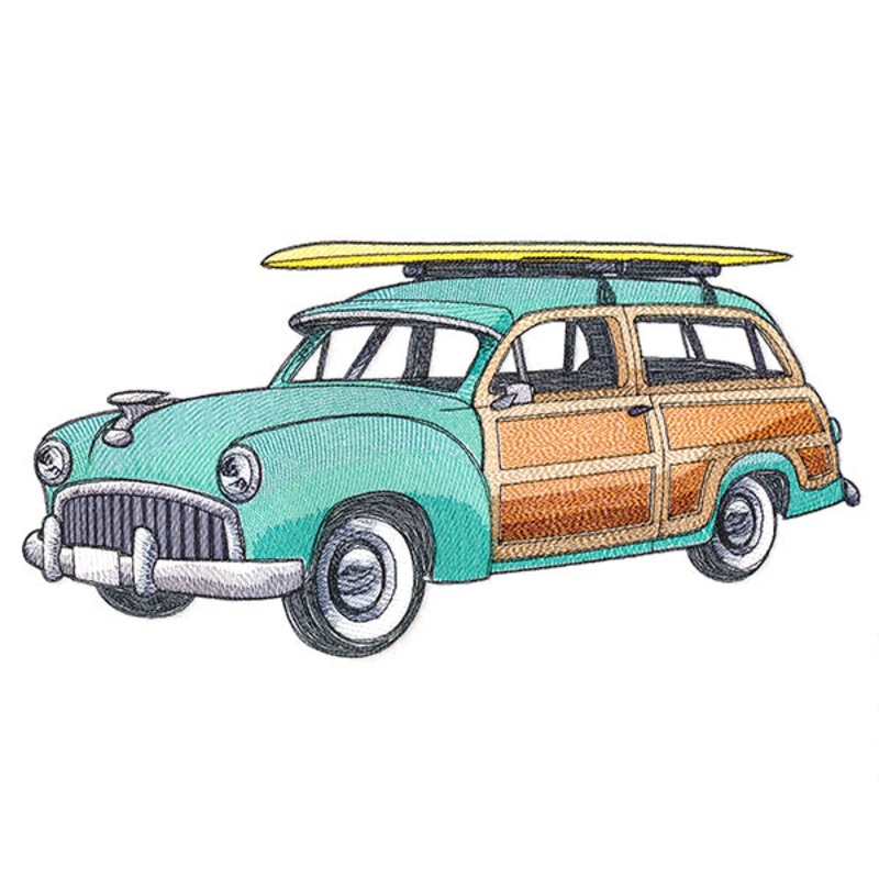 Catch A Wave Retro Car|5.89″ x 11.74″ / 149.61mm x 298.2mm|4.72″ x 9.4″ / 119.78mm x 238.72mm|3.91″ x 7.79″ / 99.39mm x 197.96mm|3.44″ x 6.84″ / 87.25mm x 173.83mm|All Sizes