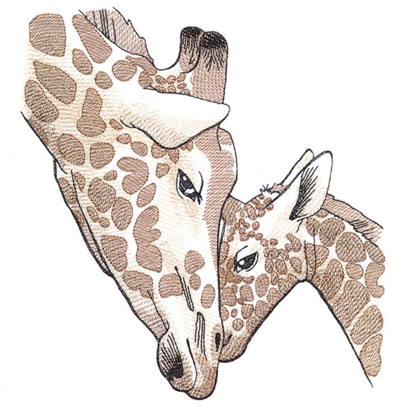 Cherished Moments – Giraffe & Baby