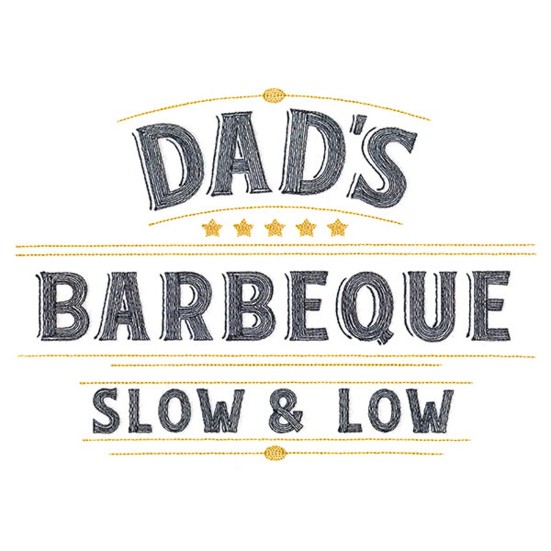 Dad’s Barbeque Sign|6.85″ x 9.57″ / 173.99mm x 243.08mm|5.58″ x 7.8″ / 141.73mm x 198.12mm|4.85″ x 6.77″ / 123.19mm x 171.96mm|All Sizes