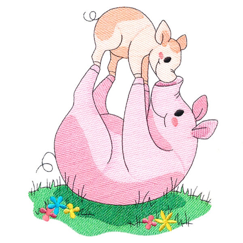 Farm Families – Pigs|8.45″ x 6.85″ / 214.71mm x 174.01mm|7.23″ x 5.85″ / 183.63mm x 148.62mm|5.98″ x 4.85″ / 151.86mm x 123.09mm|All Sizes