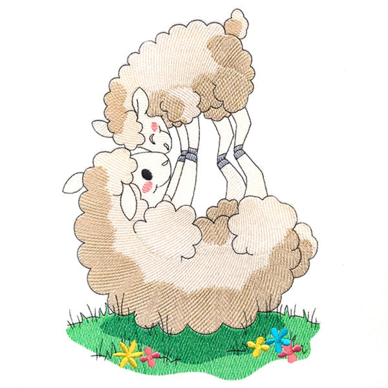 Farm Families – Sheep|9.89″ x 6.85″ / 251.1mm x 173.98mm|7.8″ x 5.41″ / 198.17mm x 137.33mm|6.84″ x 4.74″ / 173.67mm x 120.3mm|All Sizes