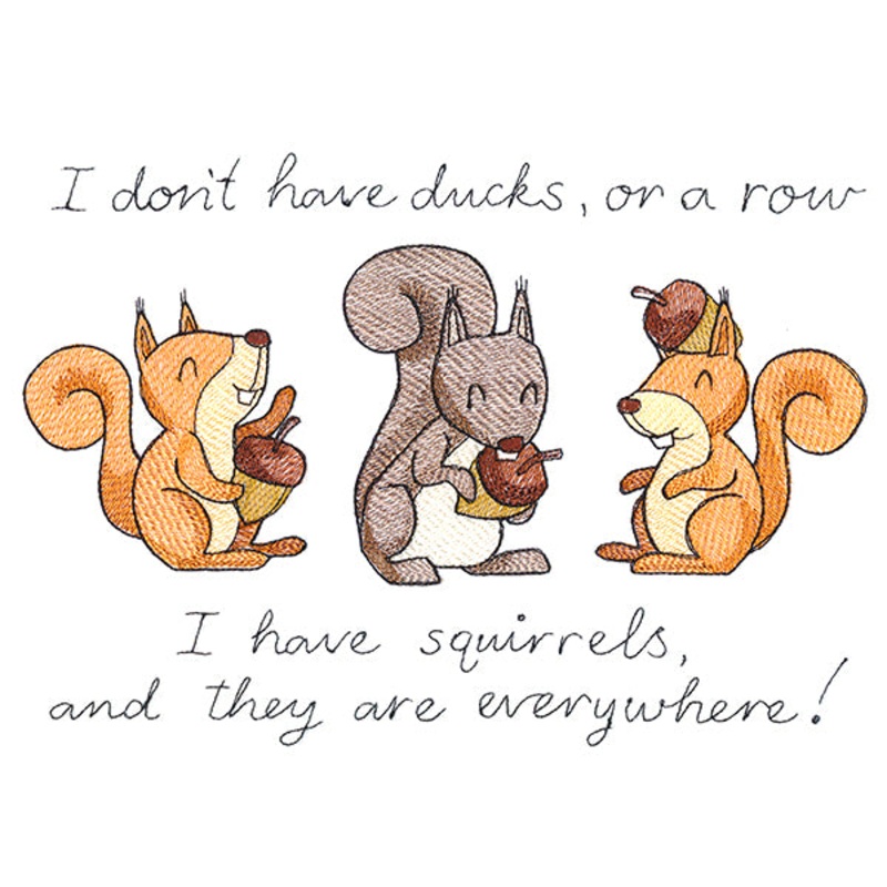Squirrels Everywhere|6.88″ x 9.74″ / 174.71mm x 247.3mm|5.48″ x 7.77″ / 139.29mm x 197.25mm|4.85″ x 6.87″ / 123.11mm x 174.39mm|All Sizes
