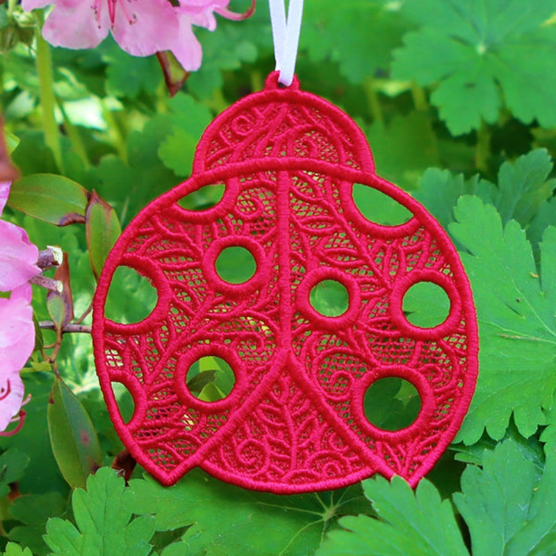 Summer Treasures – Ladybug (Lace)
