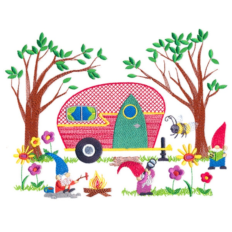 Camper Life Gnome Border|6.89″ x 8.95″ / 174.98mm x 227.44mm|5.86″ x 7.62″ / 148.82mm x 193.44mm|4.86″ x 6.32″ / 123.42mm x 160.42mm|All Sizes
