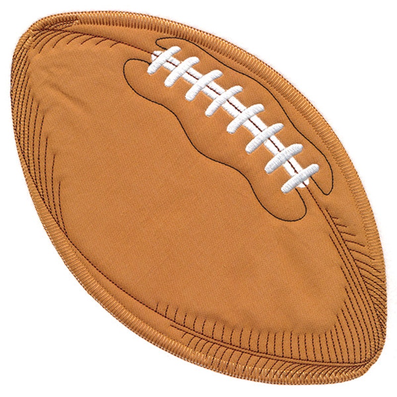 Football (Heirloom Applique)|7.77″ x 7.43″ / 197.31mm x 188.84mm|7″ x 6.7″ / 177.79mm x 170.24mm|6.11″ x 5.85″ / 155.13mm x 148.55mm|5.07″ x 4.85″ / 128.72mm x 123.17mm|3.85″ x 3.68″ / 97.89mm x 93.59mm|All Sizes