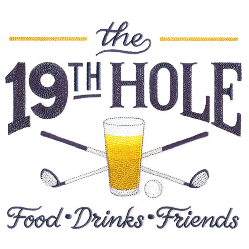 The 19th Hole|6.89″ x 7.73″ / 175.08mm x 196.27mm|5.86″ x 6.57″ / 148.91mm x 166.89mm|4.87″ x 5.45″ / 123.58mm x 138.45mm|All Sizes