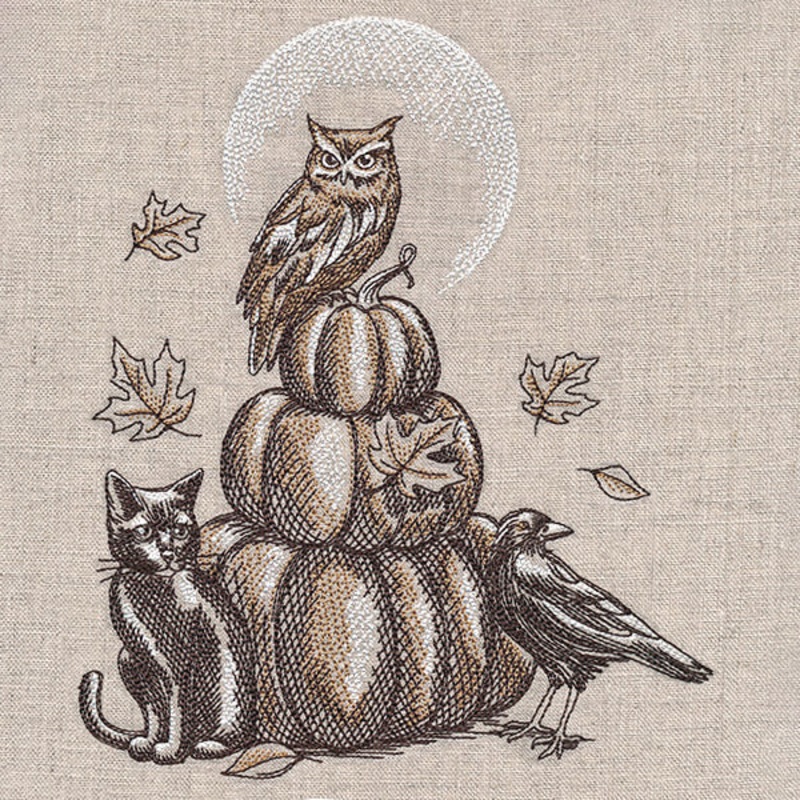 Autumn Harvest Animal Stack|7.8″ x 6.49″ / 198.1mm x 164.77mm|7.03″ x 5.85″ / 178.59mm x 148.55mm|5.83″ x 4.85″ / 148.09mm x 123.16mm|All Sizes