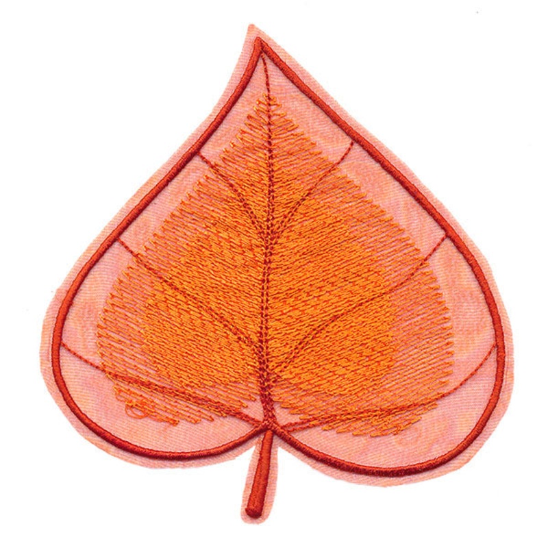 Autumn Magic – Poplar Leaf (Organza)
