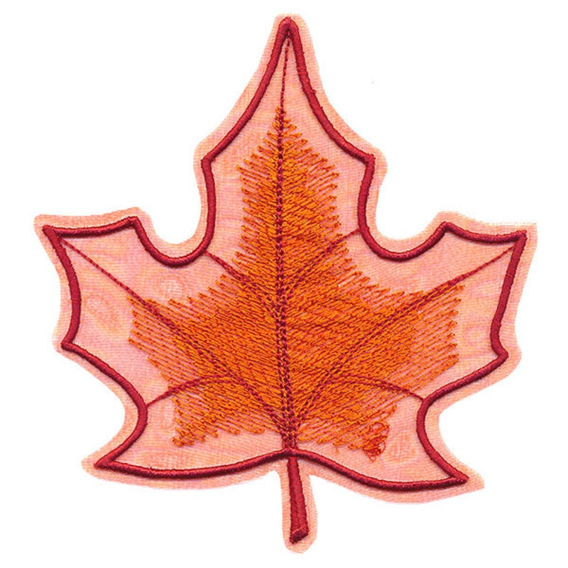 Autumn Magic – Sugar Maple Leaf (Organza)