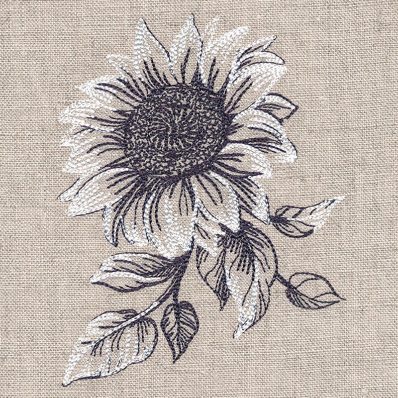 Autumn Sunflower Accent|4.85″ x 3.81″ / 123.19mm x 96.78mm|3.86″ x 3.04″ / 98.15mm x 77.14mm|All Sizes