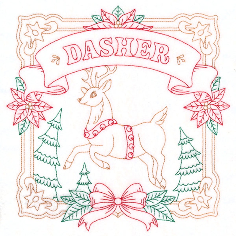 Christmas Reindeer Team – Dasher