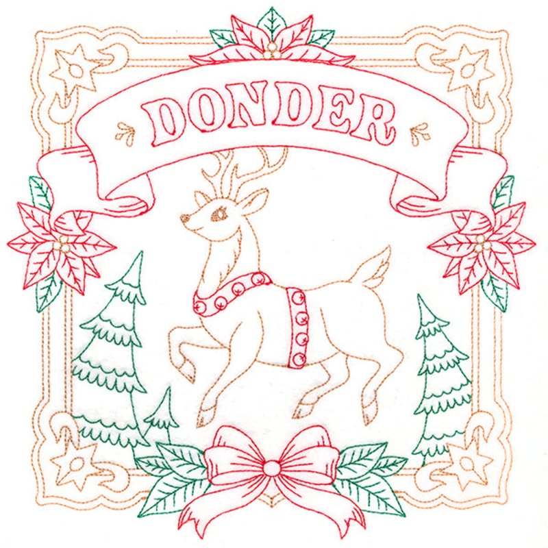 Christmas Reindeer Team – Donder