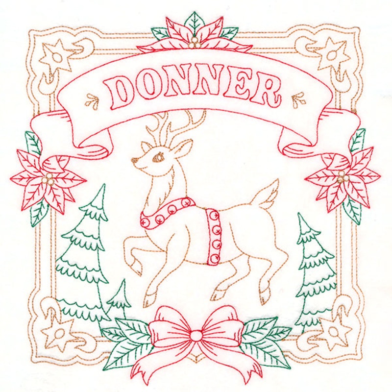 Christmas Reindeer Team – Donner