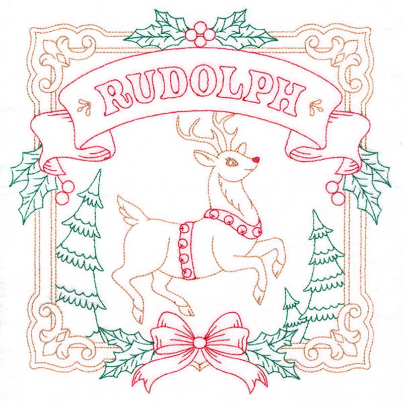 Christmas Reindeer Team – Rudolph