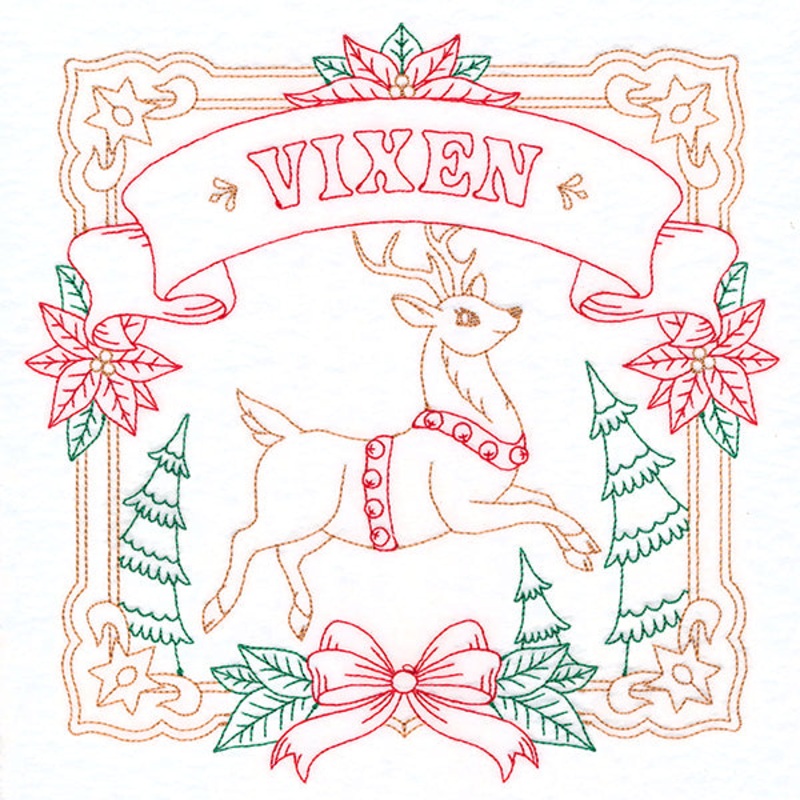Christmas Reindeer Team – Vixen