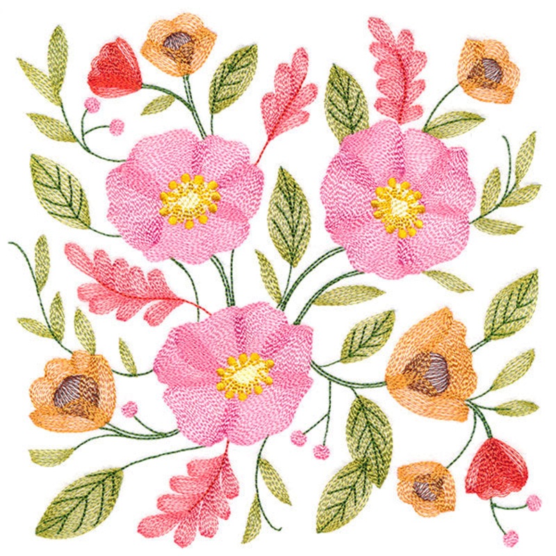 Fall in Bloom Square 1|7.79″ x 7.8″ / 197.91mm x 198.19mm|6.84″ x 6.84″ / 173.64mm x 173.85mm|5.84″ x 5.85″ / 148.38mm x 148.59mm|4.87″ x 4.87″ / 123.65mm x 123.77mm|All Sizes