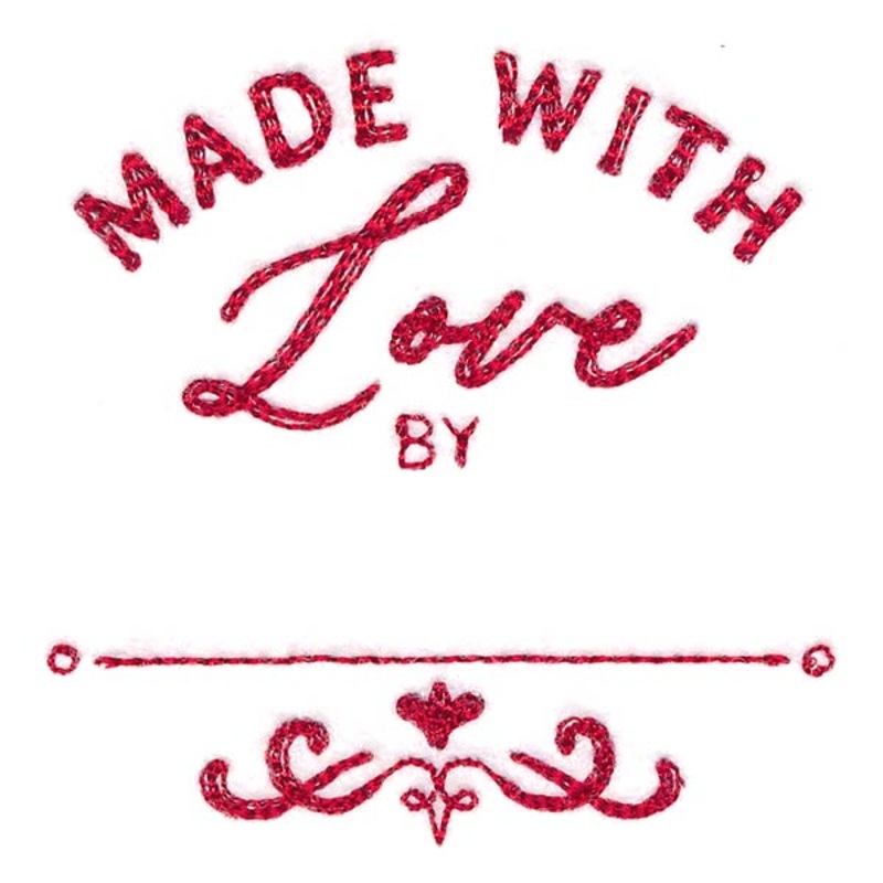 Made With Love Jar Topper|2.5″ x 2.5″ / 63.49mm x 63.44mm|2″ x 2″ / 50.79mm x 50.75mm|All Sizes