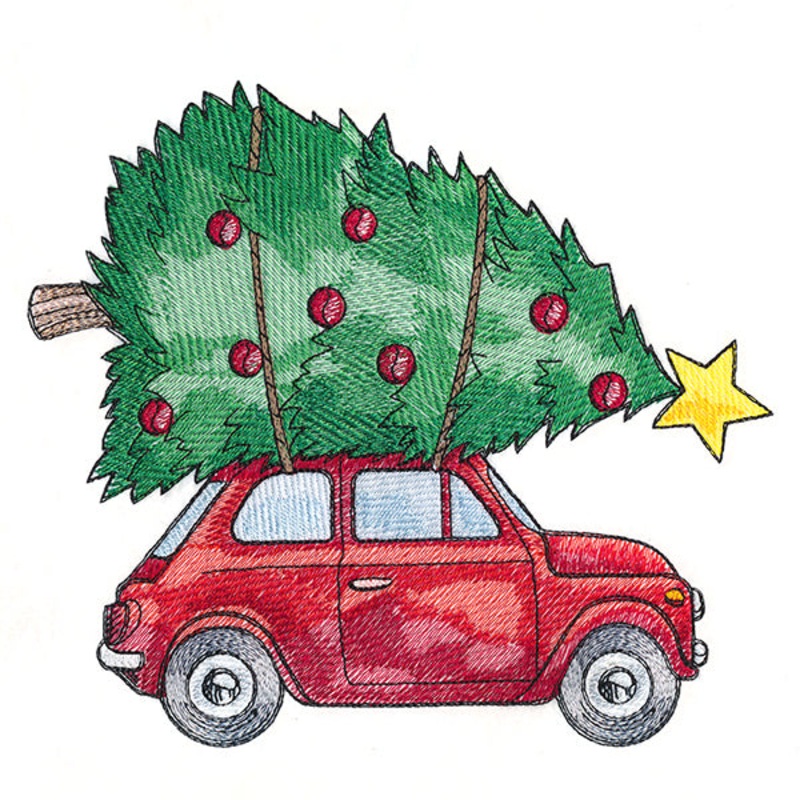 Very Merry Christmas Car|6.85″ x 7.64″ / 173.98mm x 193.93mm|5.85″ x 6.52″ / 148.58mm x 165.48mm|4.83″ x 5.39″ / 122.74mm x 136.89mm|3.46″ x 3.86″ / 87.77mm x 98.04mm|All Sizes