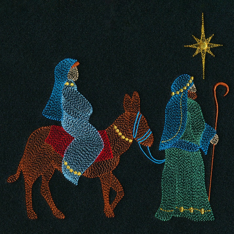 A First Christmas in Bethlehem – Traveling Mary and Joseph