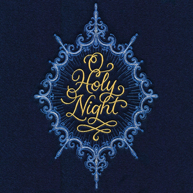 Calligraphic O Holy Night|10.16″ x 6.85″ / 258mm x 173.95mm|7.82″ x 5.27″ / 198.55mm x 133.93mm|6.84″ x 4.62″ / 173.81mm x 117.25mm|All Sizes