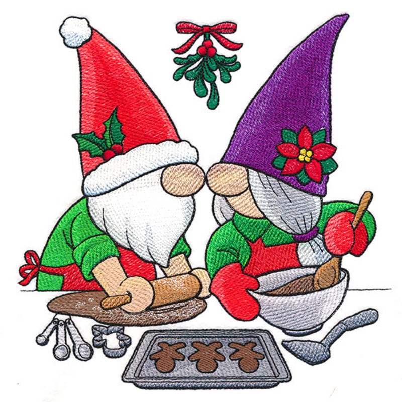Christmas Baking Gnomes|7.75″ x 7.8″ / 196.91mm x 198.07mm|6.86″ x 6.9″ / 174.26mm x 175.3mm|5.86″ x 5.9″ / 148.97mm x 149.85mm|4.87″ x 4.9″ / 123.67mm x 124.4mm|All Sizes