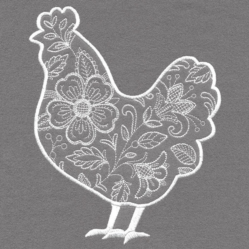Lively Petals Chicken|6.97″ x 5.56″ / 177.08mm x 141.3mm|6.1″ x 4.87″ / 154.99mm x 123.67mm|5.55″ x 4.43″ / 140.94mm x 112.47mm|5″ x 3.99″ / 126.99mm x 101.47mm|All Sizes