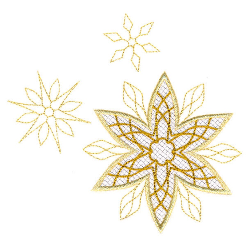Twinkling Snowflake Accent|4.9″ x 5.1″ / 124.48mm x 129.63mm|4.02″ x 4.18″ / 102.03mm x 106.21mm|3.34″ x 3.47″ / 84.71mm x 88.13mm|2.93″ x 3.05″ / 74.43mm x 77.39mm|All Sizes