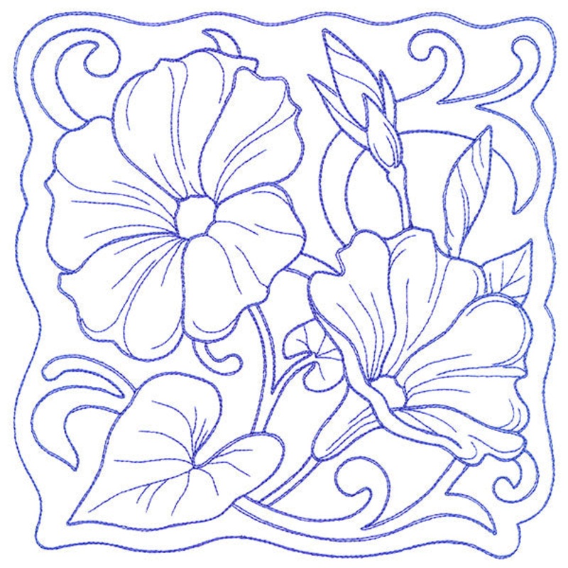 Beauty in a Stitch – Morning Glory