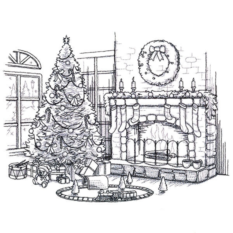 Christmas Eve Scene|6.85″ x 9.05″ / 173.98mm x 229.98mm|5.85″ x 7.73″ / 148.58mm x 196.4mm|4.85″ x 6.41″ / 123.2mm x 162.9mm|All Sizes