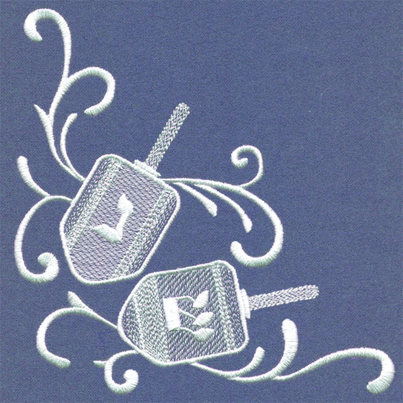 Dreidels in Swirls Corner|6.11″ x 5.87″ / 155.25mm x 149.07mm|5.07″ x 4.87″ / 128.82mm x 123.7mm|3.83″ x 3.68″ / 97.33mm x 93.48mm|All Sizes