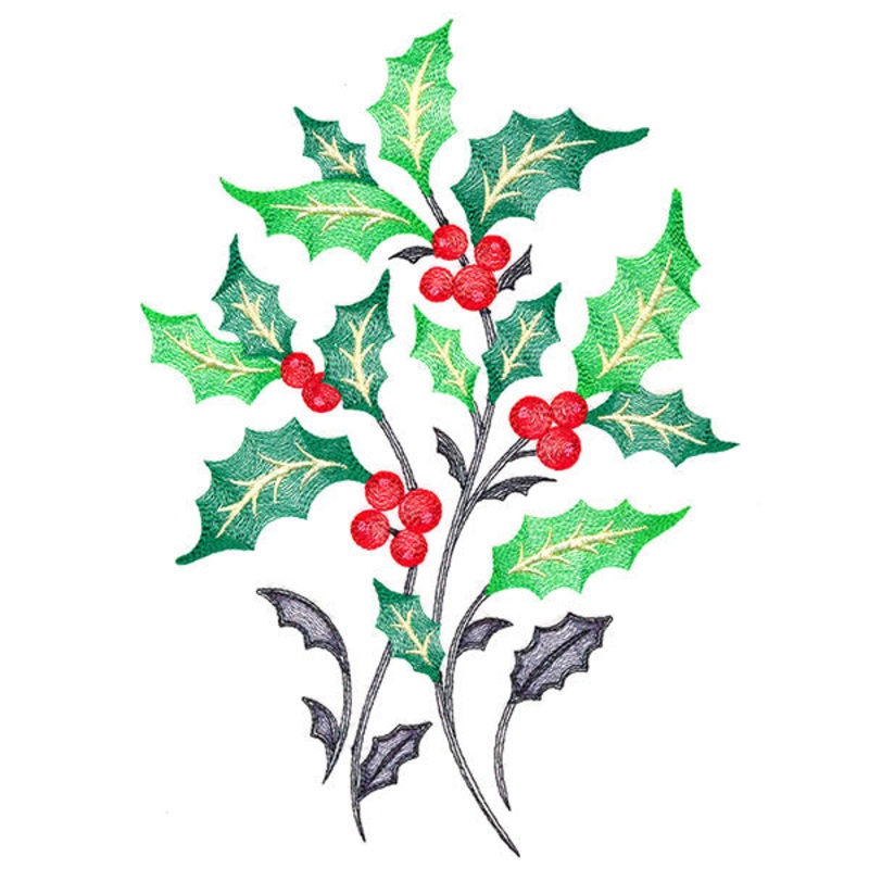 Festive Flourishing Bouquet – Holly