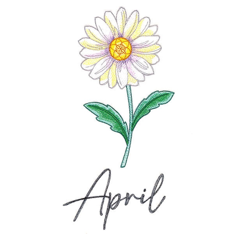 Flowers of the Year – April|10.36″ x 5.4″ / 263.03mm x 137.27mm|8.85″ x 4.62″ / 224.76mm x 117.33mm|7.82″ x 4.08″ / 198.73mm x 103.74mm|6.9″ x 3.61″ / 175.24mm x 91.6mm|All Sizes